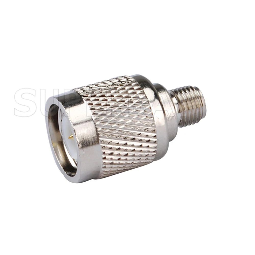 SMA Female to TNC Male Straight RF Coaxial Connector Adapter