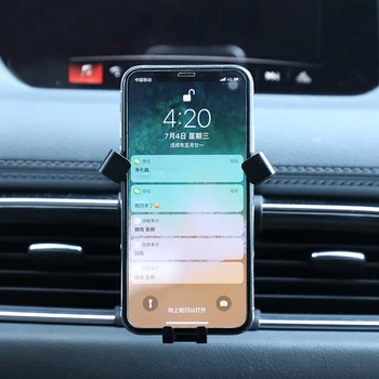 

For Mazda CX-5 2nd Gen 2017 2018 2019 Car Accessories Rotational Smartphone Holder Air Vent Sucker Bracket Stand