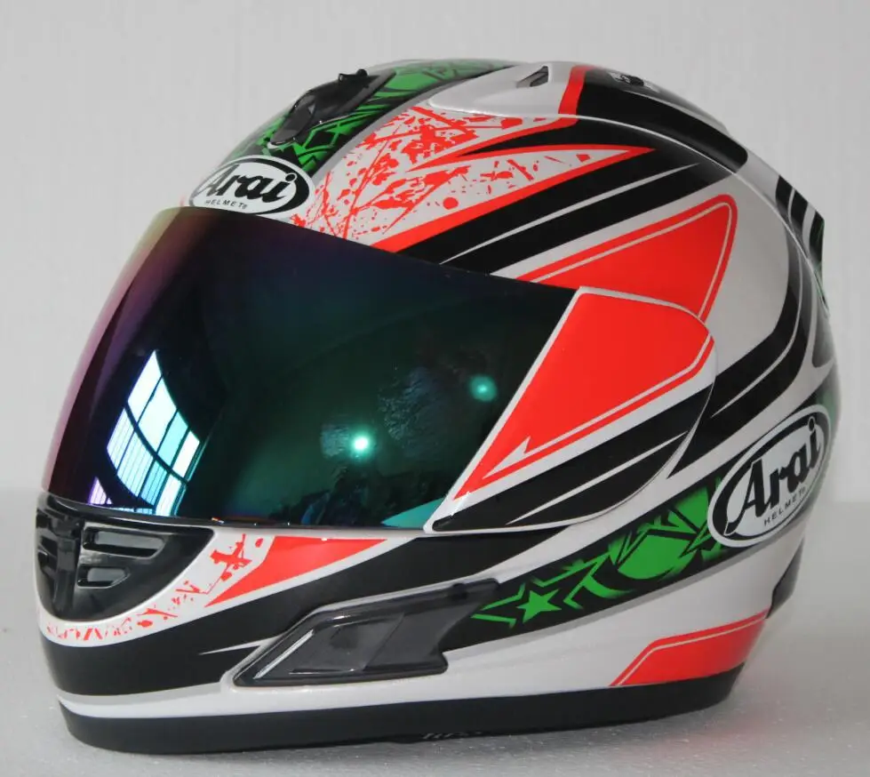 Arai Rx-7x Le шлем мотоциклетный шлем Rx-7 Eu/Corsair-x Us Iom Tt Полнолицевой мотоциклетный шлем - Цвет: 5