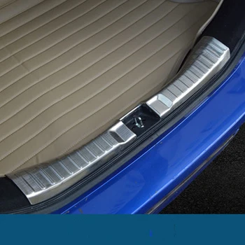 

Accessories Stainless Steel Inner Rear Bumper Foot Plate Protector Sills Internal Car Styling For Honda Fit Jazz 2014 2015