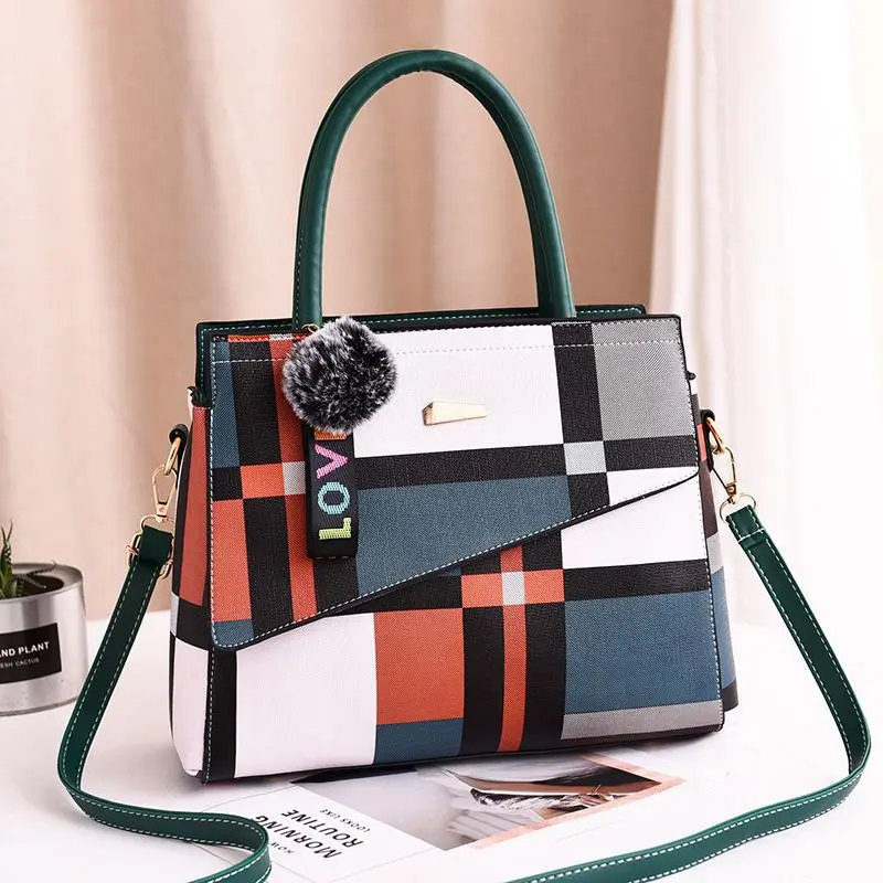 

New Pu Leather Shoulder Bags Lady Large Capacity Crossbody Hand Bag Sac A Main Arrival Fashion Luxury Women Handbag