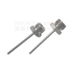 Nozzle of manual filling machine A03/A02, 5mm or 8mm filling head of manual filler, hand filler, pneumatic filling machine parts