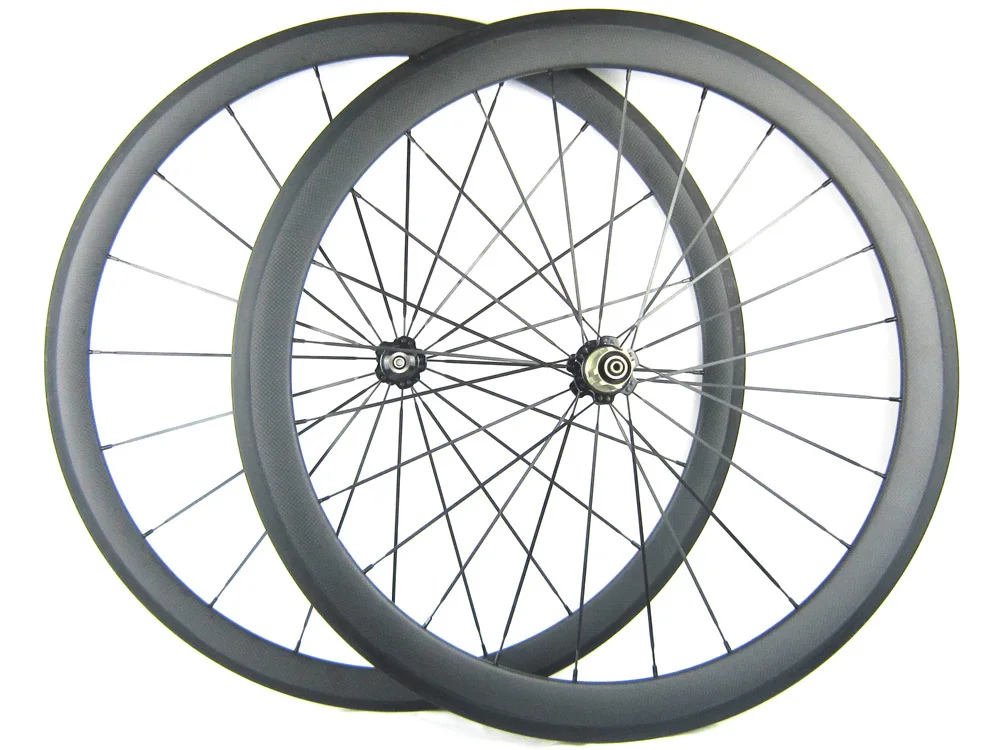 Tubular Carbon Bicycles Wheelset Front 38mm Rear 50mm 23mm Width Rims