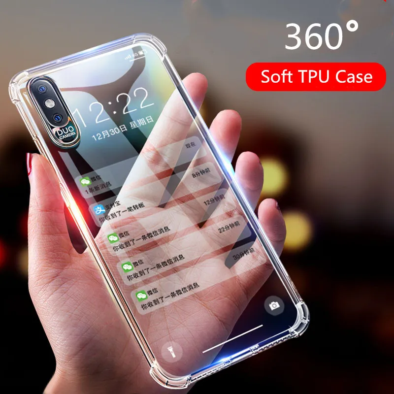 Блестящая яркая прозрачная Противоударная Рамка для iPhone 5 5S 6 6S 7 8 PIus X Xs Xr Max