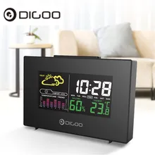 Digoo DG C3 Wireless Color Backlit USB Hygrometer font b Thermometer b font Weather Forecast Station
