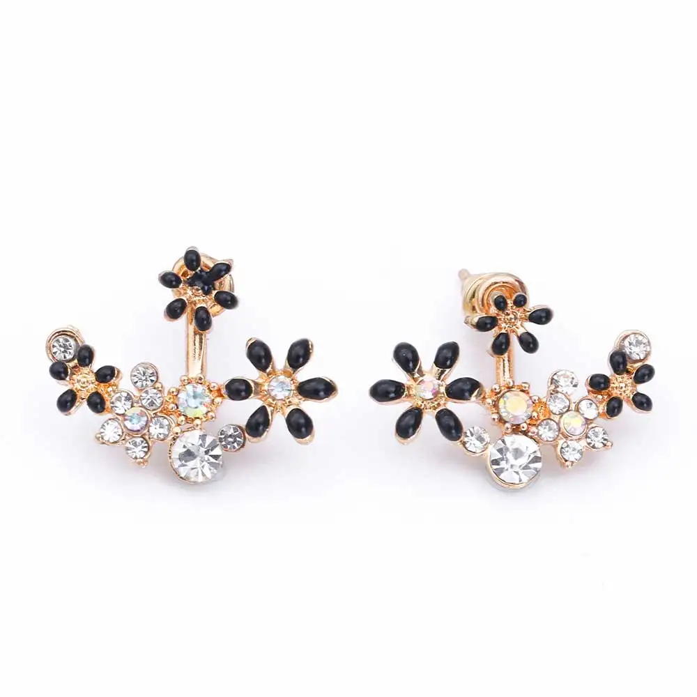 Женские серьги с искусственным жемчугом в Корейском стиле|fashion flower earings|flower