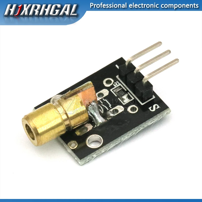 

5pcs 650nm Laser sensor Module 6mm 5V 5mW Red Laser Dot Diode Copper Head for Arduino new hjxrhgal