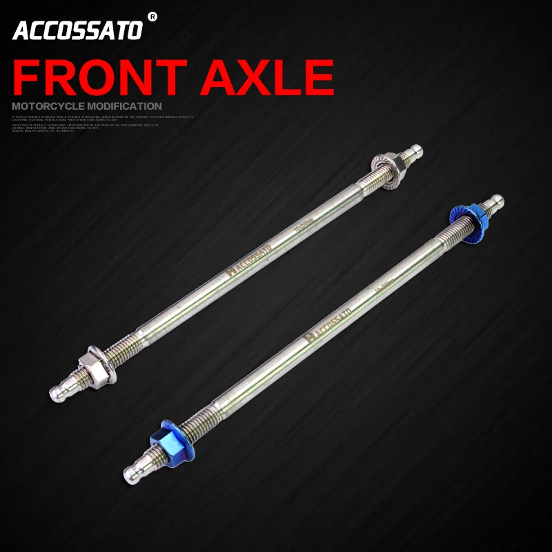 

Universal 10mm motorcycle front wheel axle Modified extension multicolor mid axi for RSZ MSX BWS SMAX MAJESTY and Electric bikes