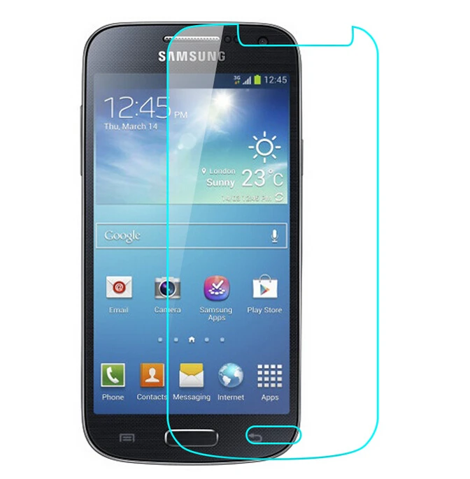 2 шт стекло для Samsung Galaxy S4 мини протектор экрана закаленное ультра тонкий полный