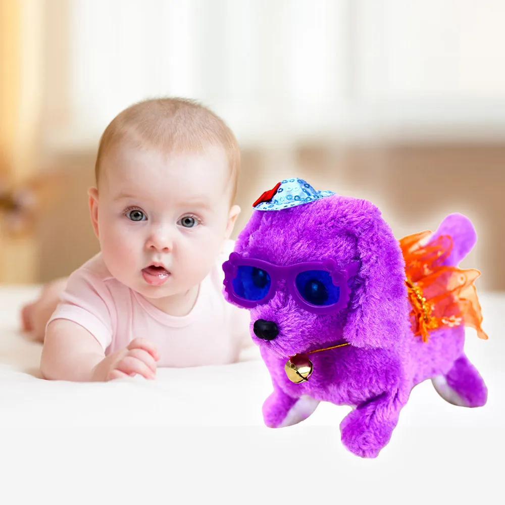 High Quality Fashion Robotic Cute Electronic Walking Pet Dog Puppy Kids