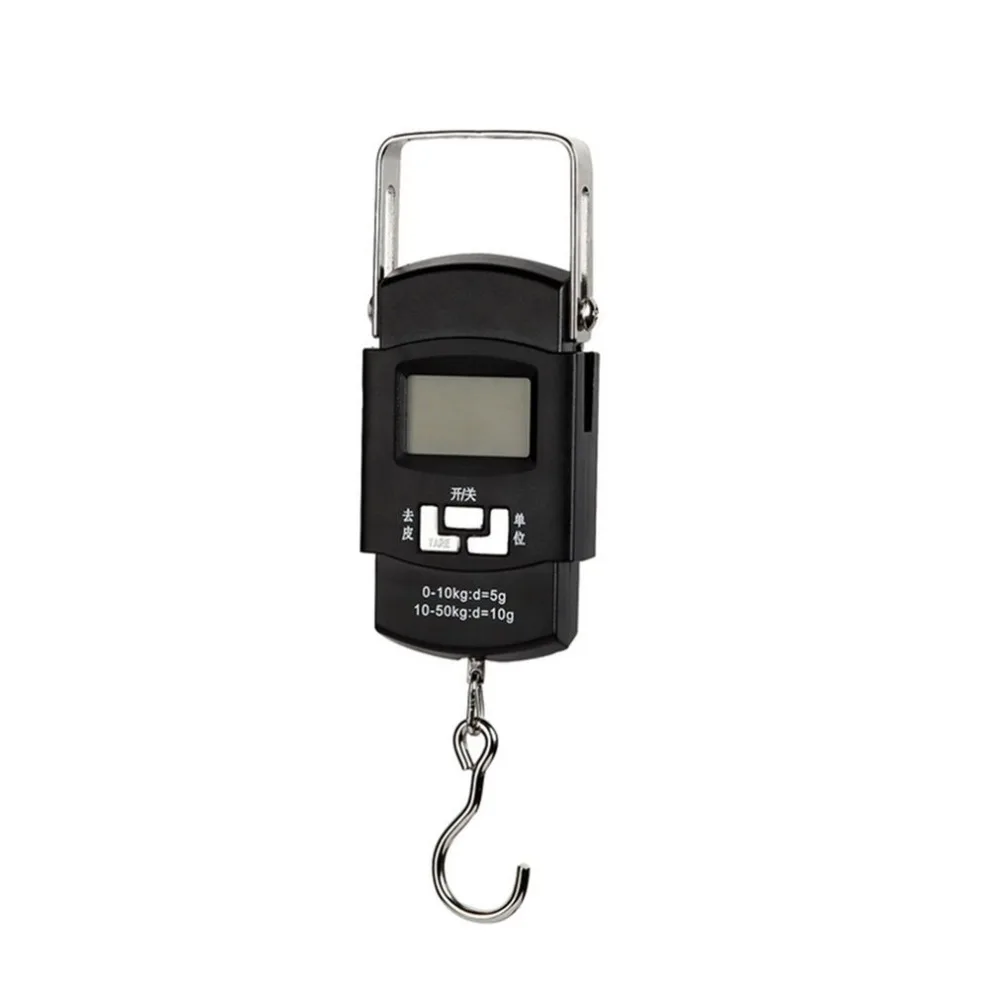 50kg x 10g Mini Digital Scale for Fishing Luggage Travel Weighting Hanging Electronic Hook Kitchen Weight Tool | Инструменты