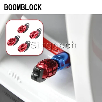 

4x Automobile Car Wheel Tire Valve Cool Emblem Tyre Covers For Volkswagen VW Golf 4 5 7 6 Honda Civic Fit Crv Accord Accessories
