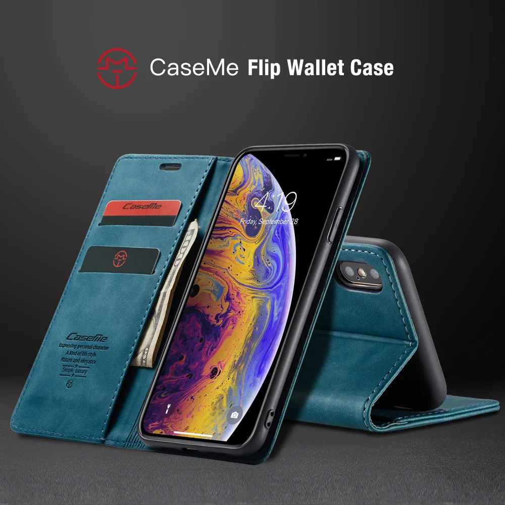 Магнитный флип-чехол для карт Fundas для iPhone 8, 7, 6 S, 6 Plus, чехол Coque для iPhone 11 Pro, XR, X, XS Max, роскошный кожаный чехол-подставка