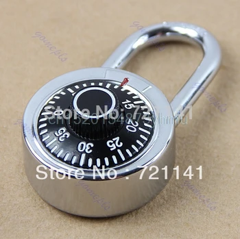 

Hardened Steel Shackle Dial Combination Luggage Suitcase Locker Lock Padlock #L057# new hot