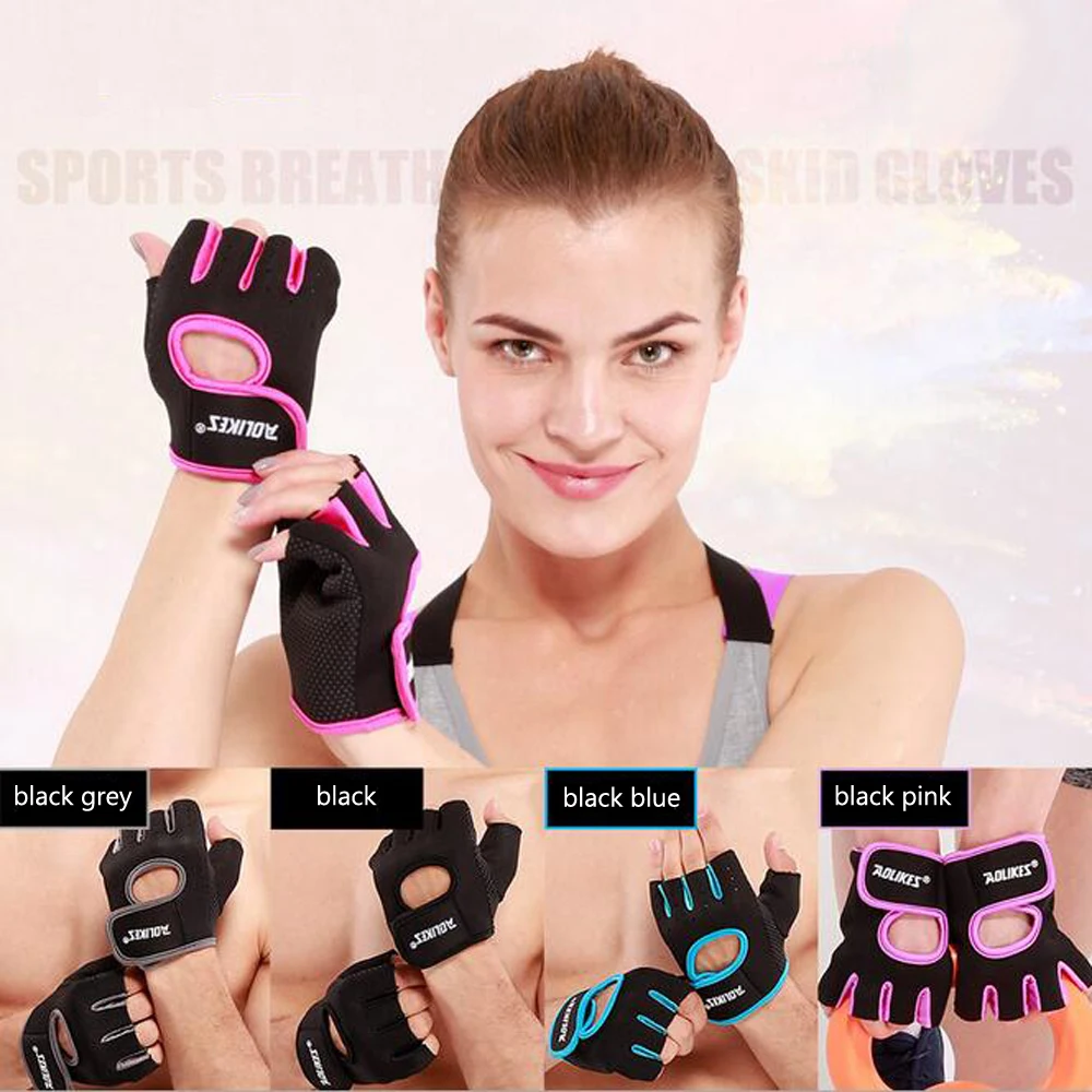 الرجال والنساء Gym نصف اصبع قفازات الرياضة اللياقة بممارسة التدريب المعصم سيليكون مكافحة مقاوم للانزلاق قفازات لرفع الأثقال الرجال والنساء Gym نصف اصبع قفازات الرياضة اللياقة بممارسة التدريب المعصم سيليكون مكافحة مقاوم للانزلاق قفازات لرفع الأثقال