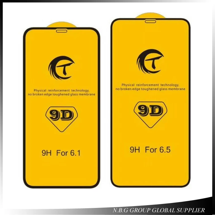 

200pcs/lot by DHL 9D Curved Full Coverage Tempered Glass for iPhone X Xs XR Screen Protector Glass Film for iPhone Xs Max