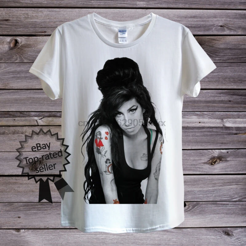 

Amy Winehouse T-Shirt For Men Women Unisex Jazz Reggae Vintage London Camden Top