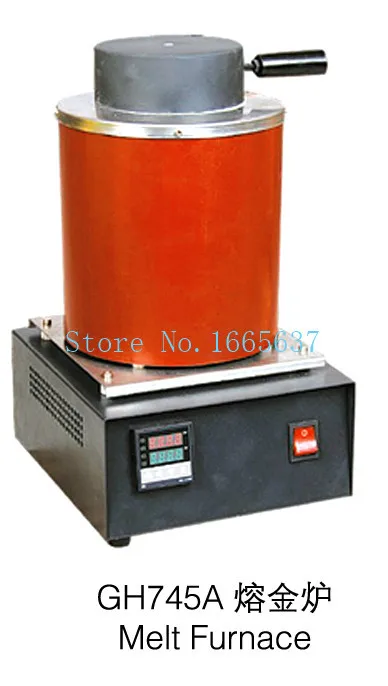 molten gold machine 220v ~2kg gold, copper,silver, aluminum, iron, steel  metal, induction melting furnace,jewelry heating stove