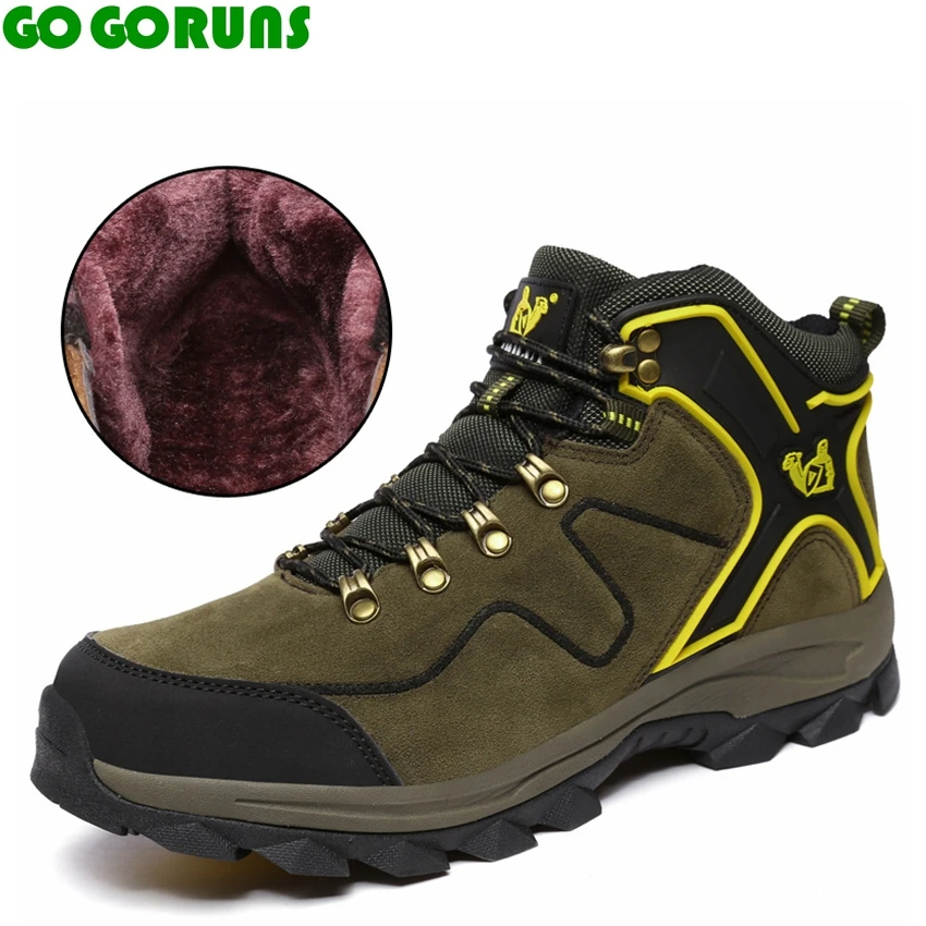

men outdoor sport hiking shoes breathable men mountain climbing shoes high top trekking hiking shoes sneakers ankle boots t327
