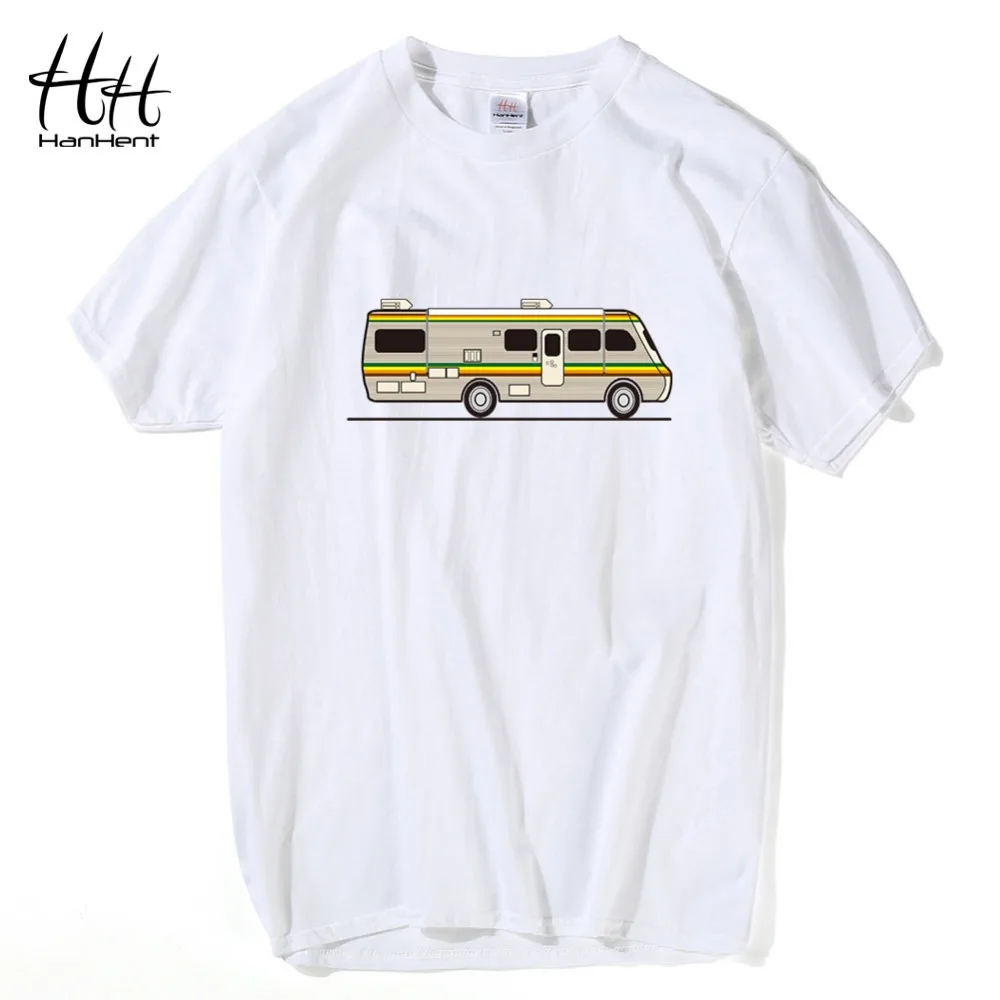 

Hanhent Men's Fashion Breaking Bad Shirt 2016 Food Car T Shirt Chemistry Short Sleeve Hot Sale Tops Fashion Men's 3D T-Shirt