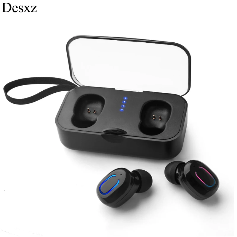 

Desxz D8s TWS Headphone Bluetooth V 5.0 Earphone Wireless Earbuds With Mic For Phone
