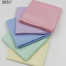 Women Men handkerchief kerchief cotton /pure color printed 40cm/Many Uses gifts for guests