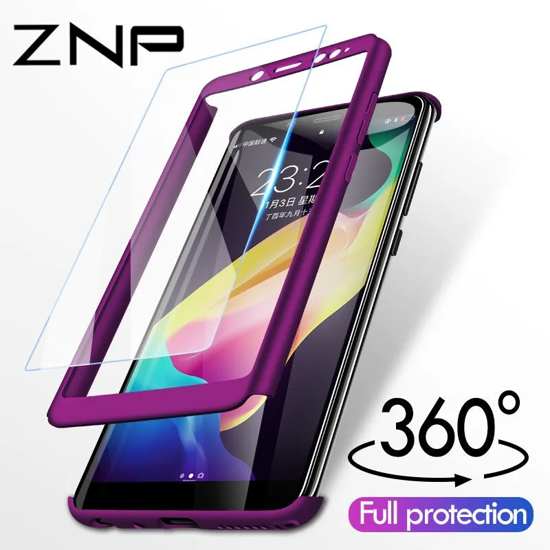 

ZNP 360 Degree Case For Xiaomi Redmi 7 6A 5A Redmi 4X 5 Plus 6 Pro Full Cover Cases For Redmi Note 7 6 5 Pro Phone Case Shell