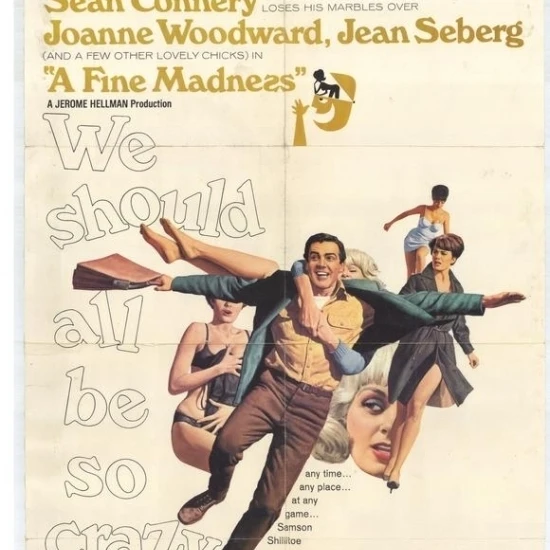 A Fine Madness Movie Poster (27 x 40)