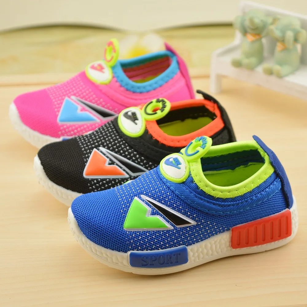 2016 cartoon newborn toddler shoes baby boy and girl soft bottom shoes 1 to 4 years old children