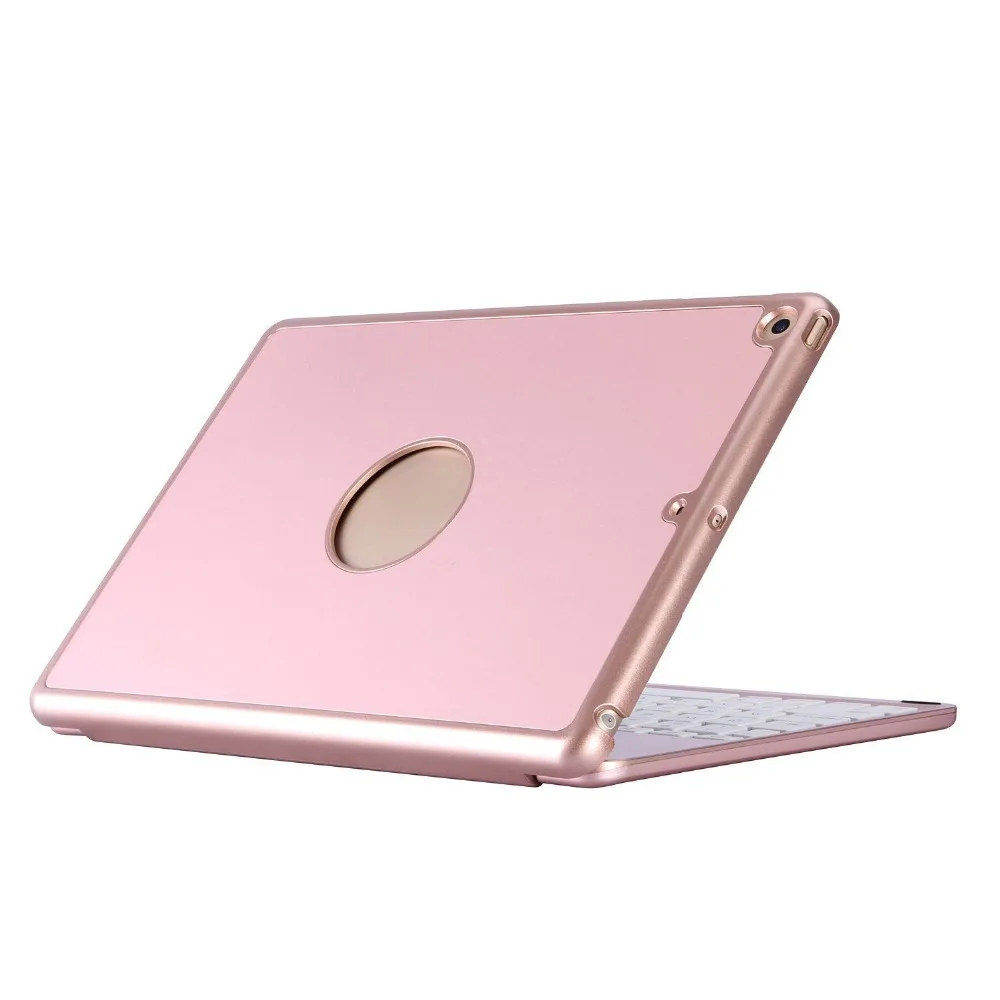 

Tablets Case With Bluetooth Detachable Quiet Keyboard Case For iPad New 2018/2017 Pro 9.7 Air 1 and 2