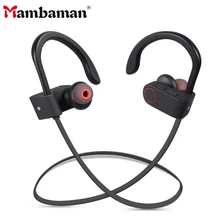 Mambaman BT09 Sports Bluetooth Earphone for Phone Stereo Wireless Headphone Handsfree Gaming Bluetooth Headset for Xiaomi iPhone