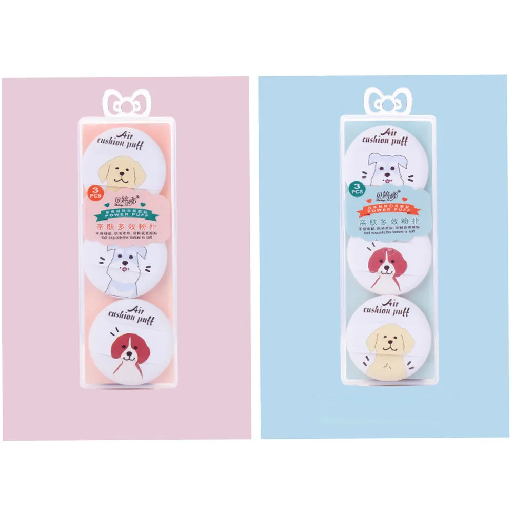 Новые 3 шт основа под макияж губчатый смеситель Puff Powder мягкий спонж для макияжа основы красоты косметический для лица Face jl0401