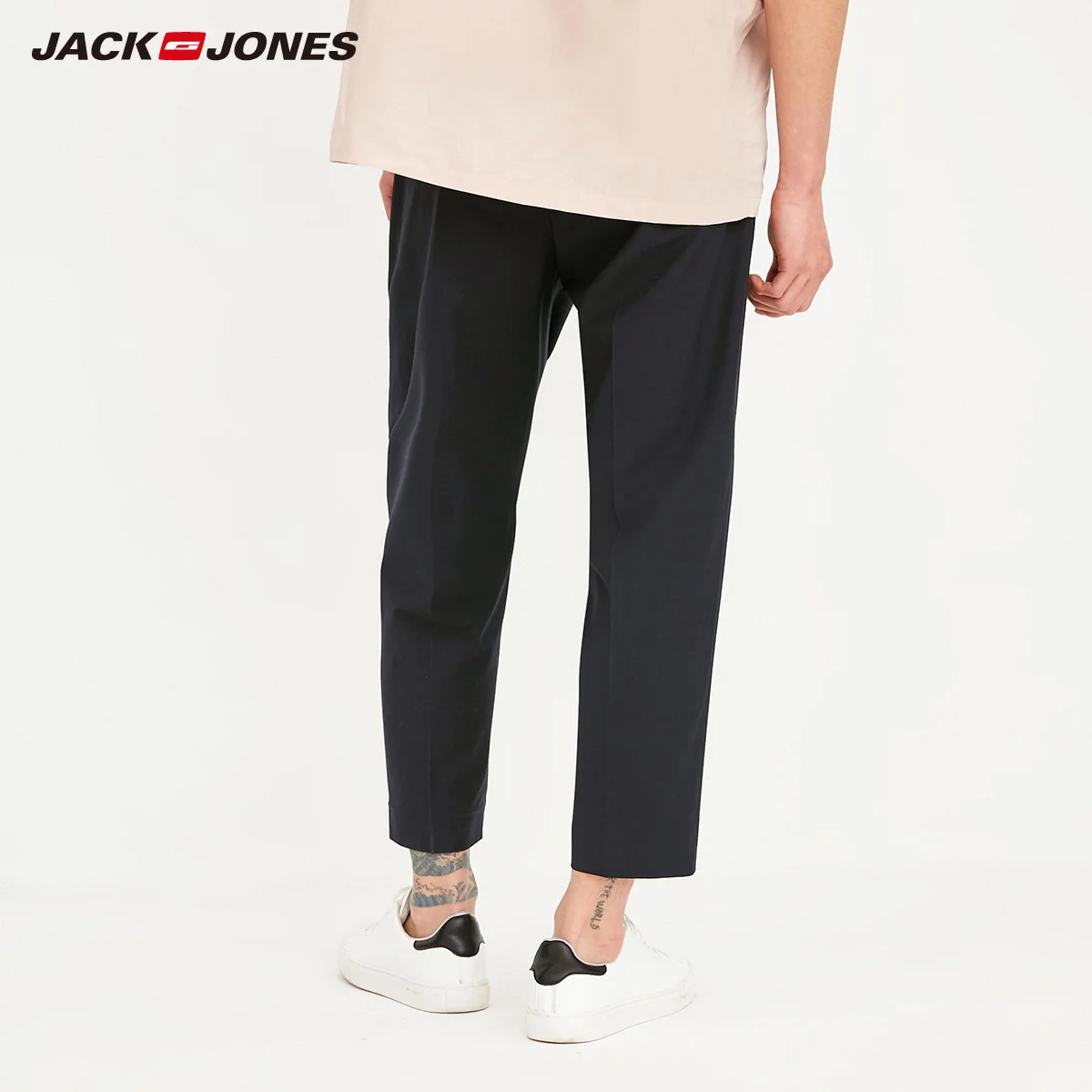 Jack Jones Весна и лето Брендовые мужские брюки свободного покроя повседневные