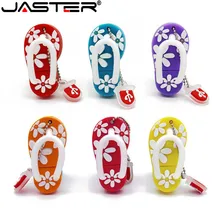 JASTER летние мини Тапочки usb флэш-накопитель подарок прекрасный мультфильм Флешка 4 ГБ/8 ГБ/16 ГБ/32 ГБ/64 ГБ usb флэш-накопитель карта памяти