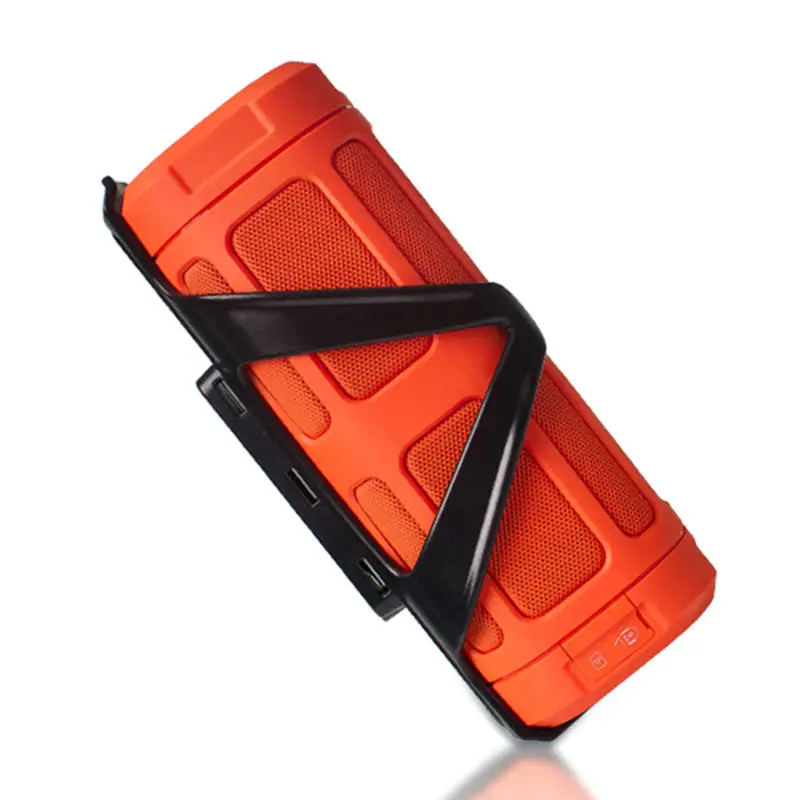 

Chinese active speaker bicycle speaker box,mini bluetooth speakers with fm radio and power bank function