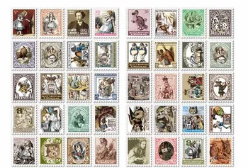 

New 80 pcs/set paper stamp deco Sticker / Index Label