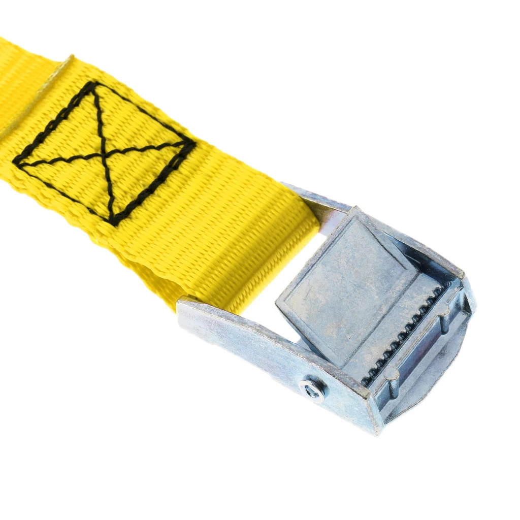 Heavy Duty Metal Cam-locking Buckle Tie Down Straps Strong Polyester Lashing Belt for Roof Racks Trailers Cam Buckle Strap