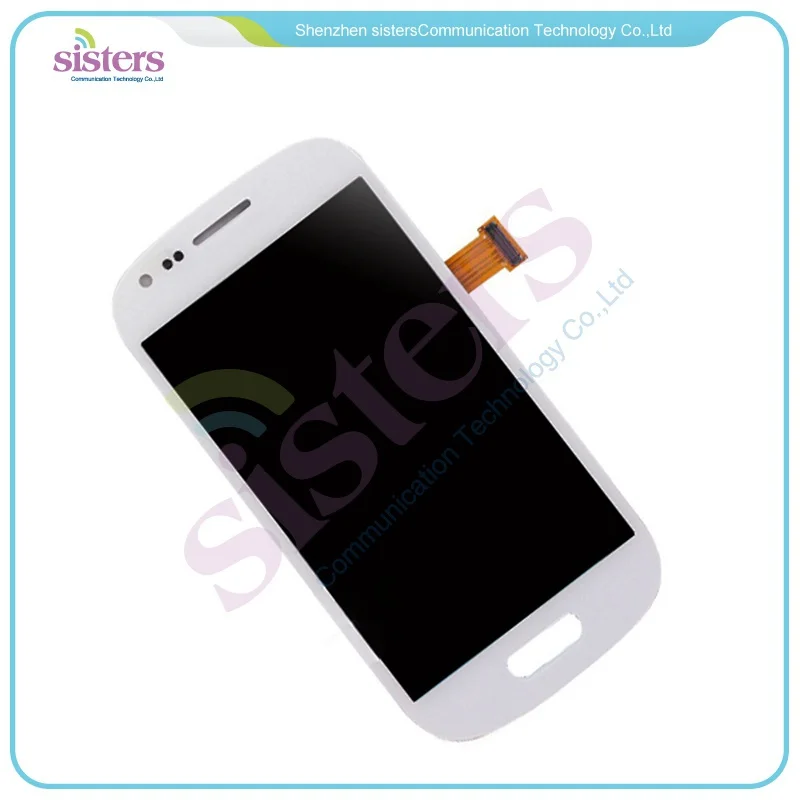 SAM0247 Blue white LCD Front Glass Digitizer Full Assembly For Samsung Galaxy S3 Mini i8190 (2)