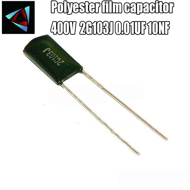 20 x 1uF 100V 5/% Polyester Film Box Type Capacitor FREE SHIPPING