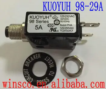 

20PCS/LOT 98-29A 100% KUOYUH CIRCUIT BREAKER 98 SERIES 29A