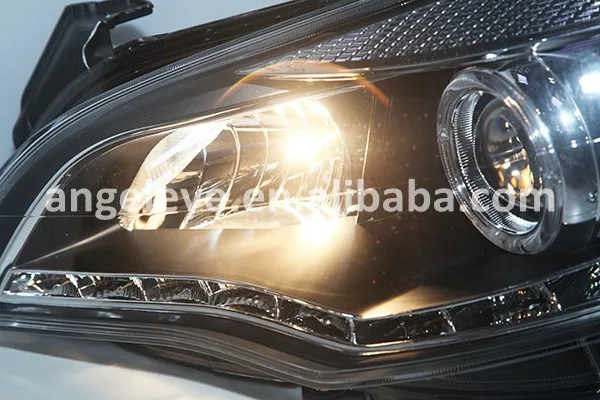 2010-2013 год для Buick для Excelle XT для Opel Astra светодиодный ангельские глазки с линзы проектора bi xenon LD