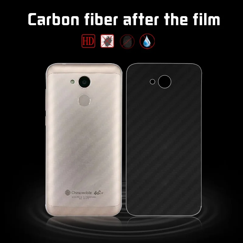 

Carbon Fiber Soft Film For Huawei Honor 6A Play DLI-AL10 DLI-TL20 Cover Film Protector Anti-Fingerprint Cell Phone Back Film