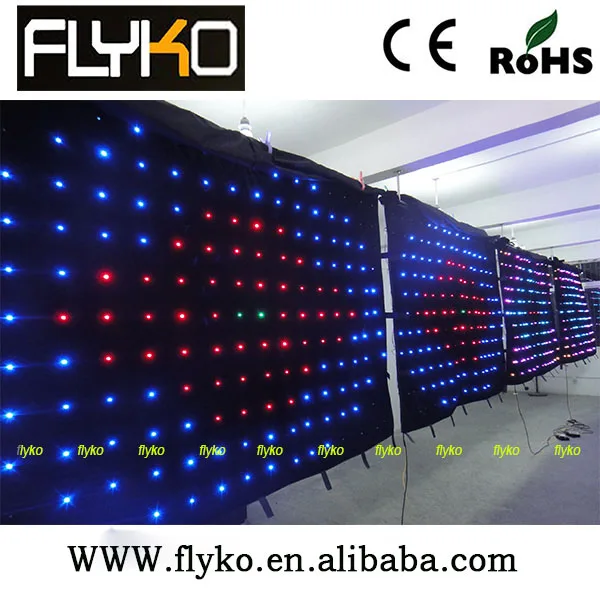

Free shipping high quality led flexible curtain/ soft xxx videos