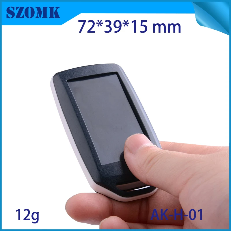 

1 piece, 72*39*15mm hot selling diy small plastic handheld enclosure for electronics plastic case oem abs instrument housing