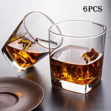 Lucky glass Вино Виски прозрачная стеклянная чашка бар Copas De Кристалл ручной выдувный выстрел подарок виски пивной стакан KTV Коктейльные Вечерние