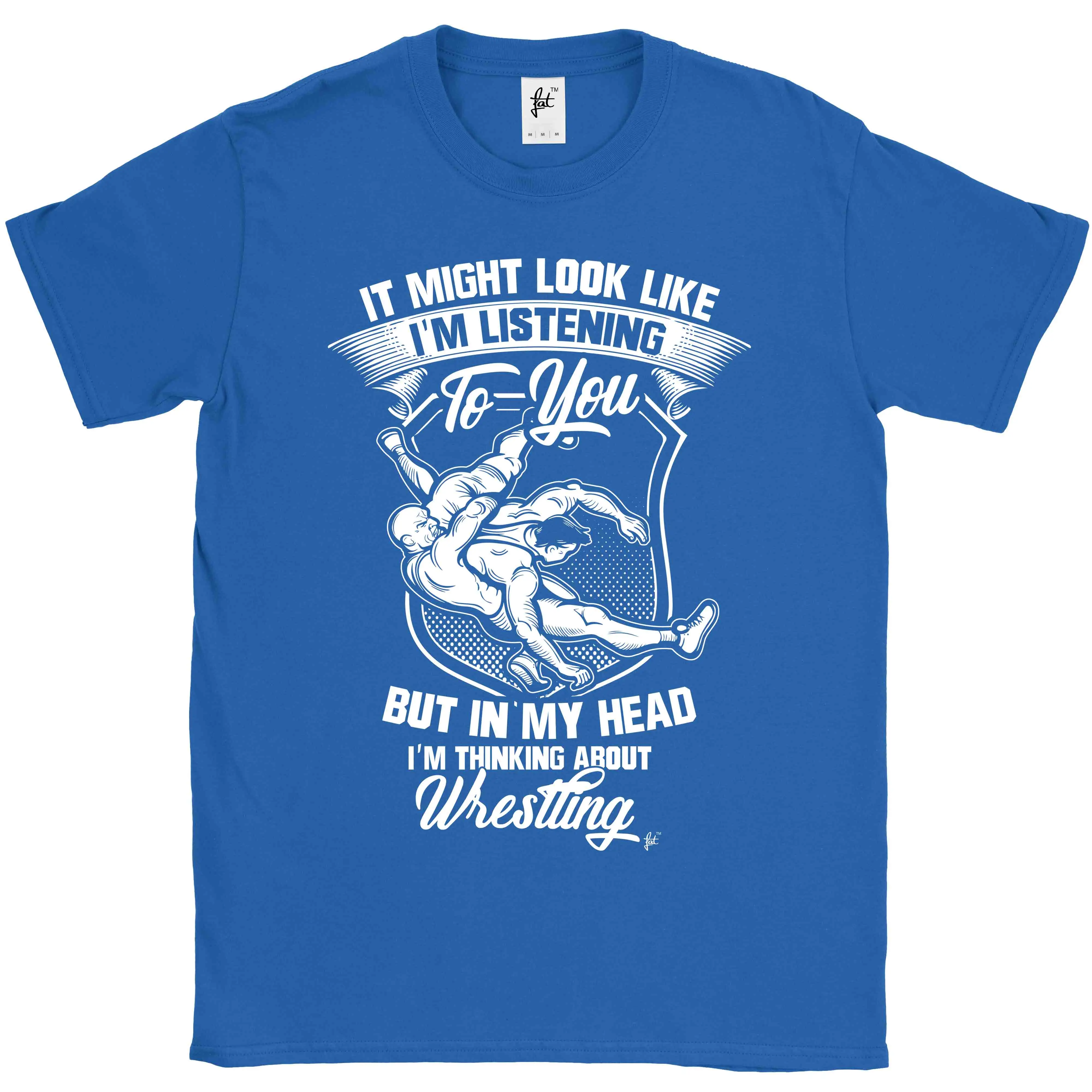 2019 أزياء الساخن بيع نظرة مثل الاستماع ولكن أنا التفكير المصارعة قميص رجالي المحملة قميص 2019 أزياء الساخن بيع نظرة مثل الاستماع ولكن أنا التفكير المصارعة قميص رجالي المحملة قميص