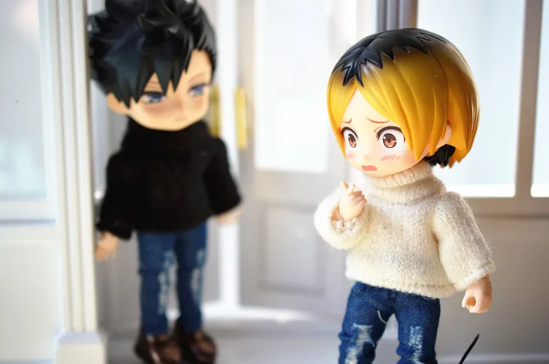 

Obitsu11 ob11 gsc1 doll clothes high neck thick sweater doll accessories doll tops small clothes