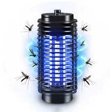 ZINUO 3 Вт лампа-убийца комаров ac220в/220В Домашняя электроника Ловушка-убийца комаров от мотыльков, мух-Оса светодиодная Ночная лампа Zapper