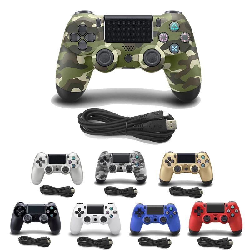 

For PS4 Wired Controller For PlayStation 4 Joystick For Dualshock 4 Gamepad Console For PC Win7/8/10 For PS3