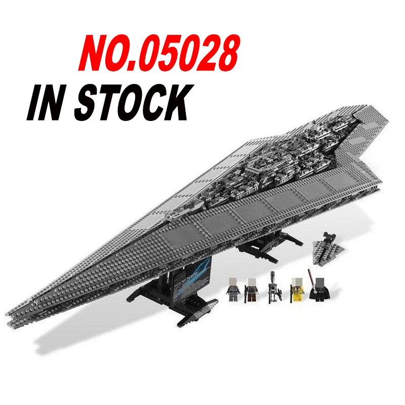 

05028 Star Wars 3208Pcs Toys for Children Execytor Super Star Destroyer Model Building Block Bricks LegoINGlys 10221 Gifts